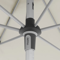 EXPERT 220 x 140 cm - naklápěcí zahradní slunečník s klikou