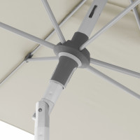 EXPERT 220 x 140 cm - naklápěcí zahradní slunečník s klikou