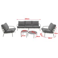 CALISTA - 5-dílná zahradní souprava