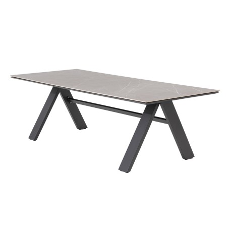 Doppler NOVA - zahradní hliníkový stůl 240 x 100 x 73,5 cm - Zboží s drobnou vadou (N588)