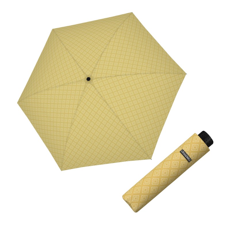 Fiber Havanna Calm Yellow - skládací deštník