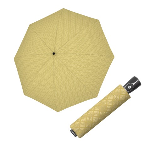 Doppler Fiber Magic Calm yellow – dámský plně automatický deštník