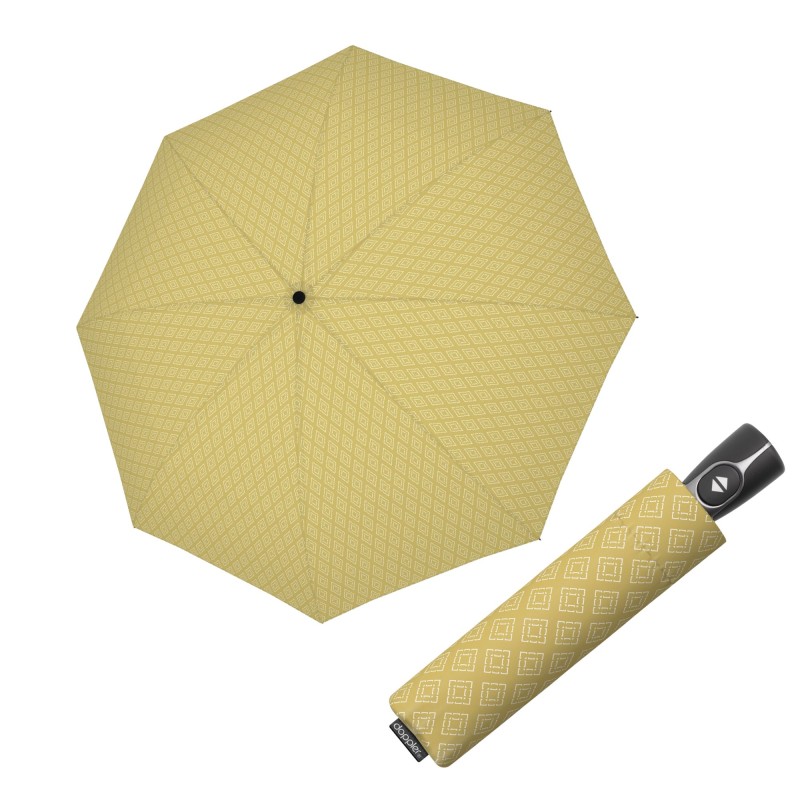 Fiber Magic Calm yellow – dámský plně automatický deštník