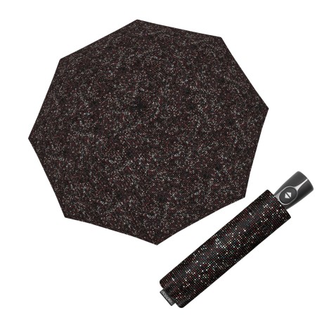 Doppler Fiber Magic Spotlight Black – dámský plně automatický deštník