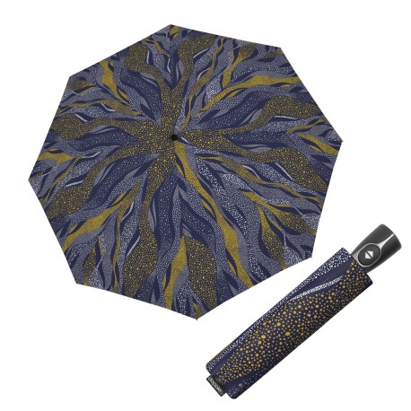 Doppler Fiber Magic Whisper Blue – dámský plně automatický deštník