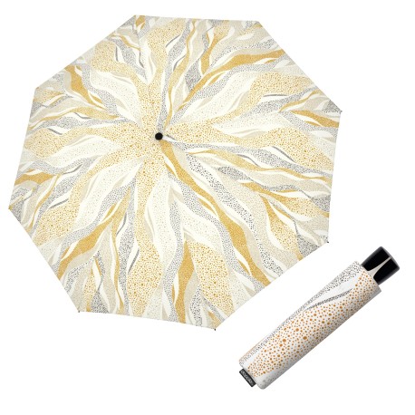 Doppler Mini Fiber Whisper sand - dámský skládací deštník