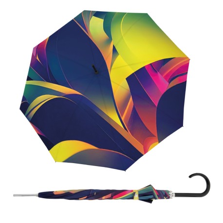 Doppler Carbonsteel Long AC Essence - dámský holový vystřelovací deštník