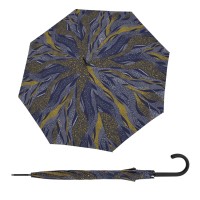 Fiber Flex Long AC Whisper Blue - dámský holový vystřelovací deštník