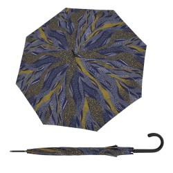 Fiber Flex Long AC Whisper Blue - dámský holový vystřelovací deštník