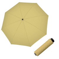 Fiber Fun Calm yellow - dámský plně automatický deštník