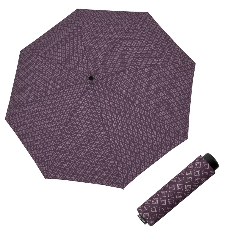 Fiber Fun Calm berry - dámský plně automatický deštník