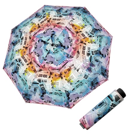 Doppler Fiber Fun Good news - dámský/dětský skládací deštník