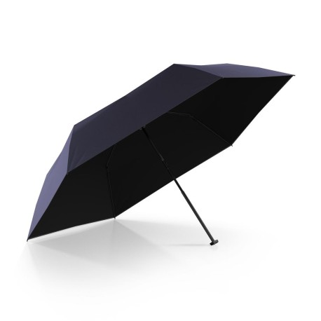 Knirps KNIRPS US.050 NAVY WITH BLACK - lehký skládací plochý deštník