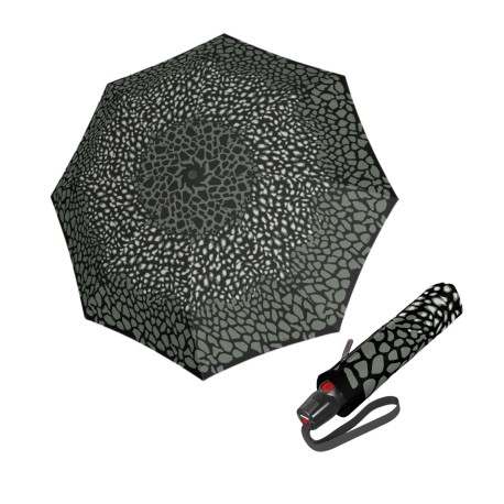 Knirps KNIRPS T.200 ANIMAL OLIVE - elegantní dámský plně automatický deštník