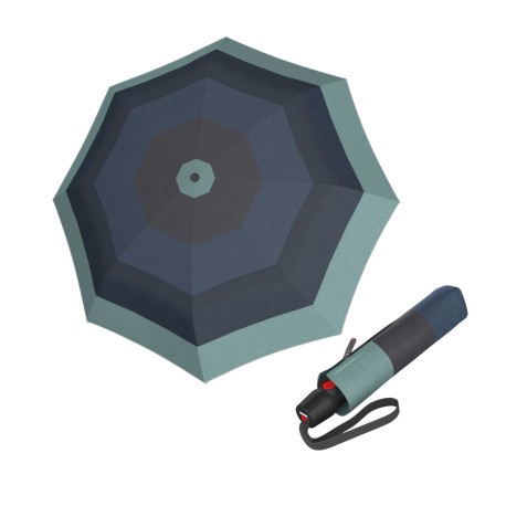 Knirps KNIRPS T.200 Medium Duomatic Classics Blue - elegantní plně automatický deštník