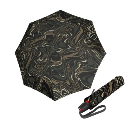 Knirps KNIRPS T.200 Medium Duomatic Tiger Oak - elegantní plně automatický deštník