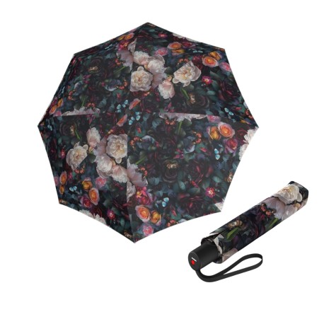 Knirps Knirps A 200 Medium Duomatic Fairybloom - elegantní plnoautomatický deštník