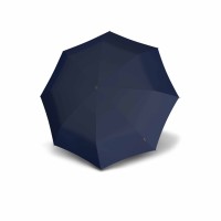 Knirps Chrome Matt Manual Navy - elegantní skládací deštník