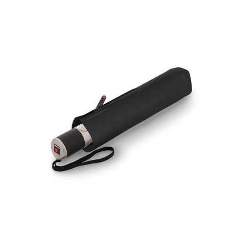Knirps Knirps Chrome Matt Duomatic Black - elegantní plně automatický deštník (obrázek 3)