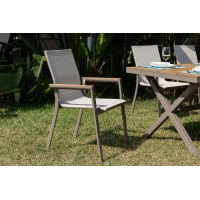 MERAN set - zahradní 7-dílná jídelní souprava