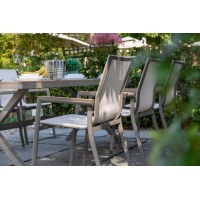 MERAN set - zahradní 7-dílná jídelní souprava