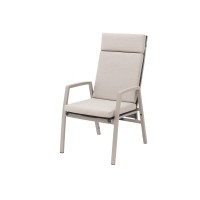 ARCTIC - hliníkové polohovací křeslo s polstry