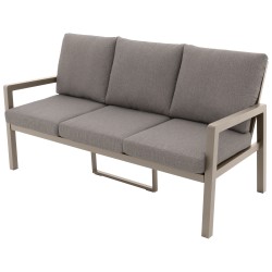 LIFE - zahradní hliníková 3sedadlová pohovka