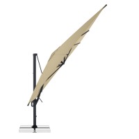 LIFE 300 x 400 cm – výkyvný zahradní slunečník s boční tyčí