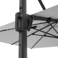 LIFE 300 x 400 cm – výkyvný zahradní slunečník s boční tyčí