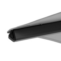 LIFE 300 x 400 cm – výkyvný zahradní slunečník s boční tyčí