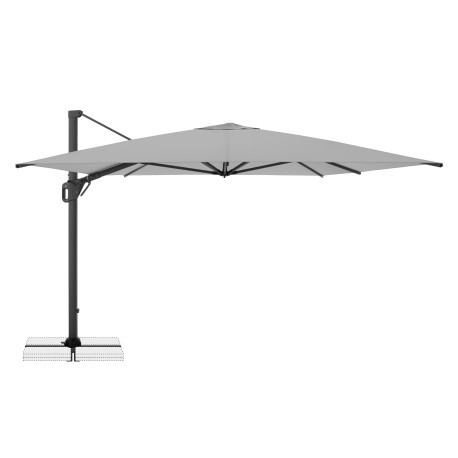 Doppler LIFE 300 x 400 cm – výkyvný zahradní slunečník s boční tyčí : Desén látky - 827