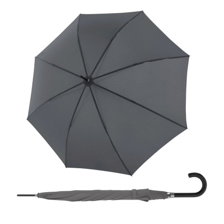 Doppler Bristol AC - holový vystřelovací deštník šedý
