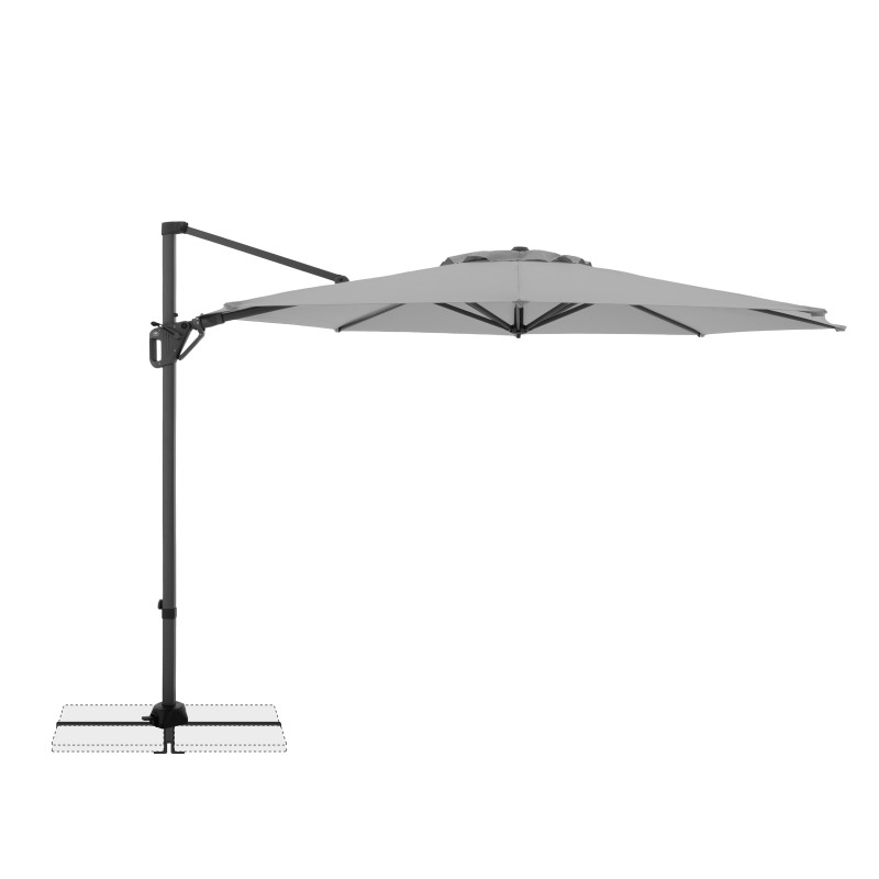 LIFE 310 cm – výkyvný zahradní slunečník s boční tyčí