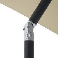 LIFE 250 x 200 cm - naklápěcí slunečník s klikou