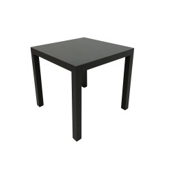 MADRI - zahradní hliníkový stůl 80x80 cm, antracit