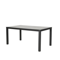 PICASO - zahradní hliníkový stůl 160 x 90 cm, přírodní