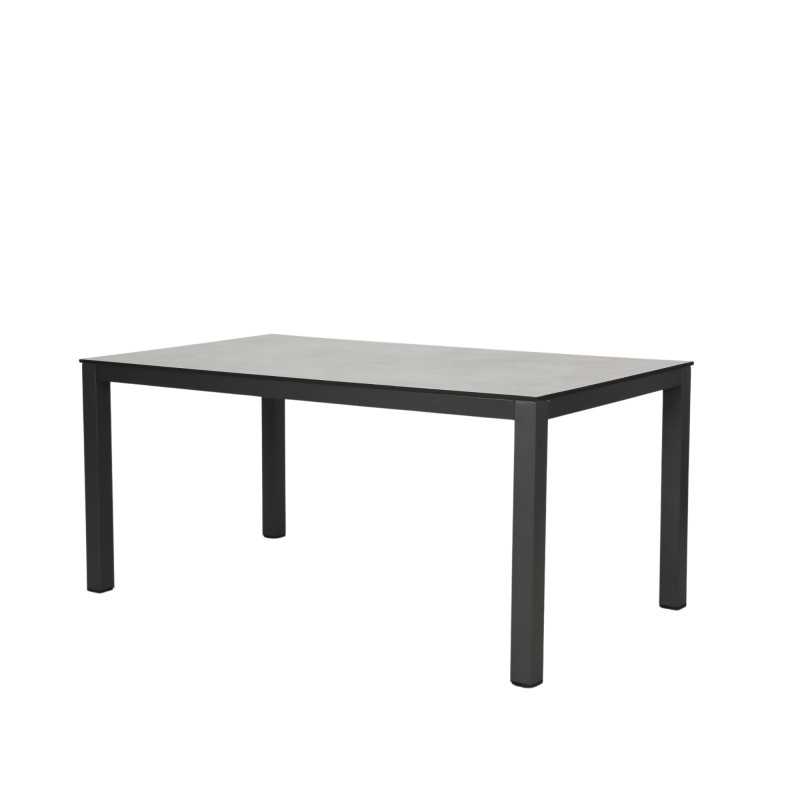 PICASO - zahradní hliníkový stůl 160 x 90 cm, přírodní