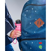 Fiber Havanna Safety Cross - dámský skládací deštník