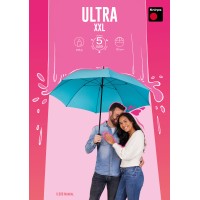 Knirps U.900 XXL AQUA - ultralehký holový deštník