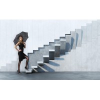 KNIRPS T.200 - elegantní dámský plně automatický deštník