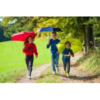 KNIRPS ROOKIE LIME REFLECTIVE - lehký skládací deštník