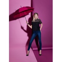 Hit Long Automatic Uni - dámský holový vystřelovací deštník