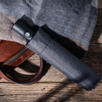 Fiber SUPERSTRONG - Pánský plně automatický zesílený deštník károvaný