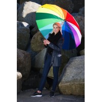 Golf Rainbow - partnerský holový deštník