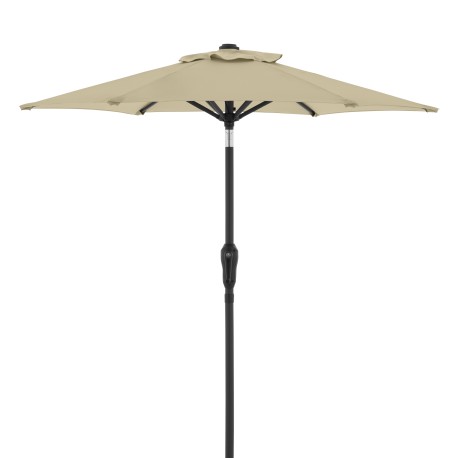 Doppler LIFE 180 cm - naklápěcí slunečník s klikou : Desén látky - 822