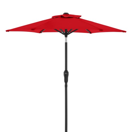 Doppler LIFE 180 cm - naklápěcí slunečník s klikou : Desén látky - 860