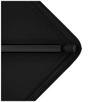 KNIRPS APOLL BLACK 240 x 240 cm - zahradní středový slunečník