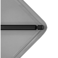 KNIRPS APOLL BLACK 240 x 240 cm - zahradní středový slunečník