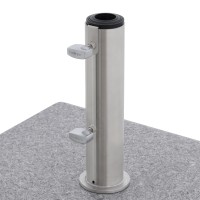 Pojízdný žulový stojan KNIRPS 70 kg světlý