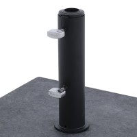 Pojízdný žulový stojan KNIRPS 50 kg černý